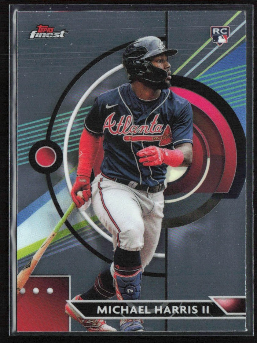 Michael Harris II 2023 Topps Finest RC #34 Atlanta Braves