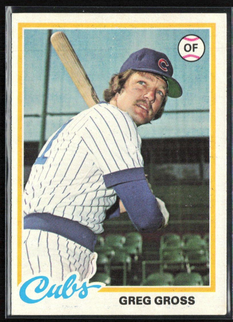 Greg Gross 1978 Topps #397 Chicago Cubs