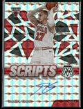Daniel Theis 2020 Panini Mosaic Scripts AUTO #SC-DTH Chicago Bulls