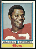 Jim Johnson 1974 Topps #430 San Francisco 49ers