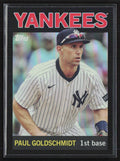Paul Goldschmidt 2025 Topps Archives 1964 Black Foilboard #87 New York Yankees