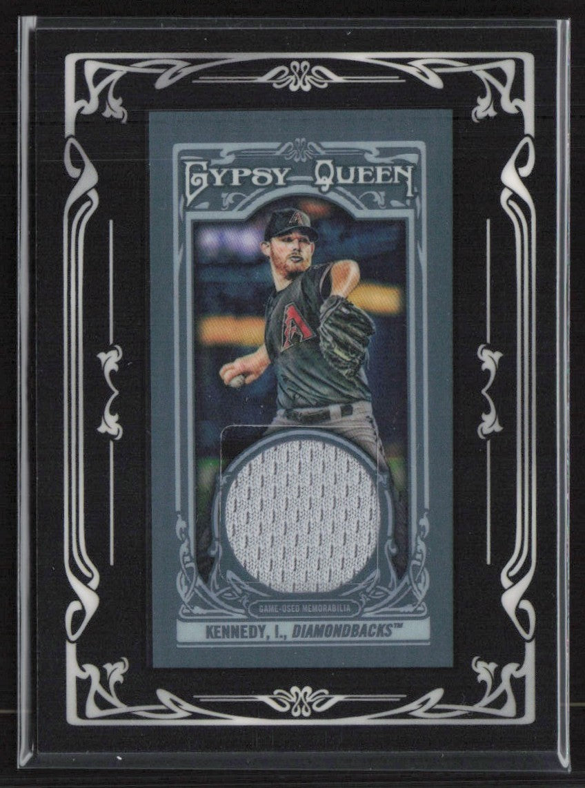 Ian Kennedy 2013 Topps Gypsy Queen Mini Jersey #GQMR-IKE Arizona Diamondbacks