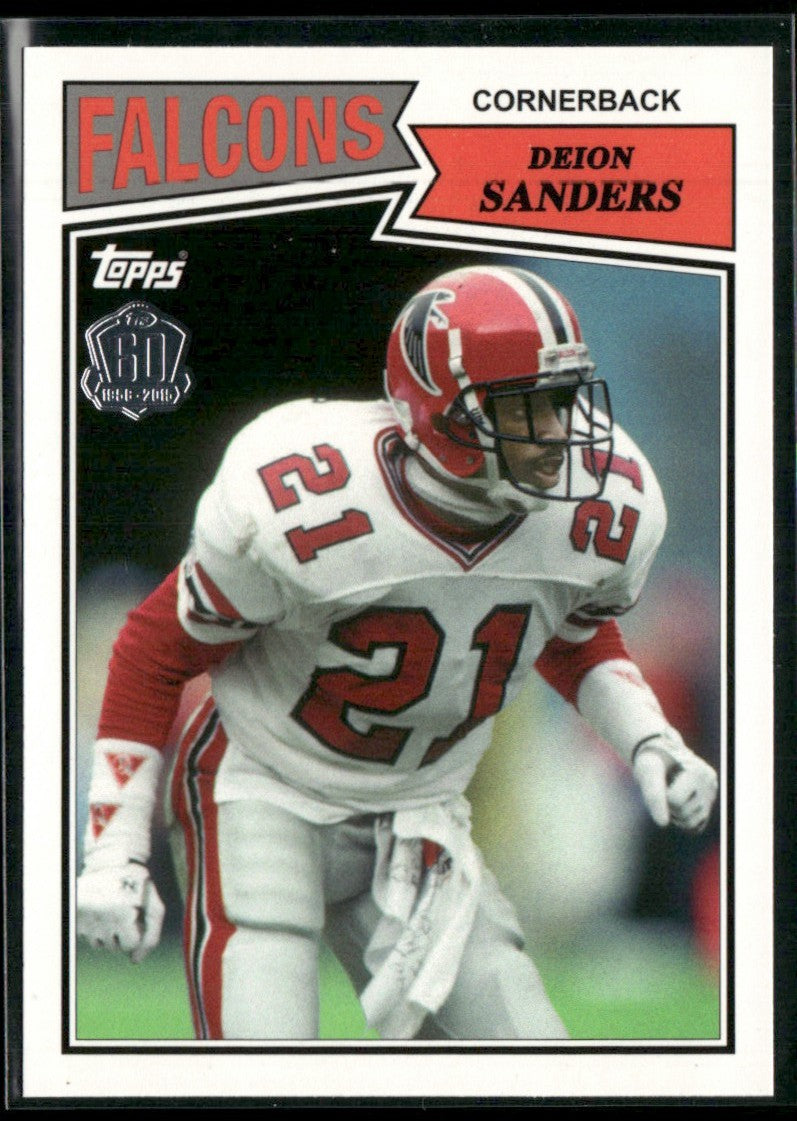 Deion Sanders 2015 Topps 60th Anniversary #T60-DS Atlanta Falcons