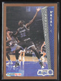 Shaquille O'Neal 1992 Fleer RC #401 Orlando Magic