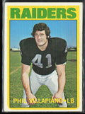 Phil Villapiano 1972 Topps RC #108 Oakland Raiders