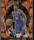 Giannis Antetokounmpo 2022 Panini Select Concourse Orange Flash Prizm #61