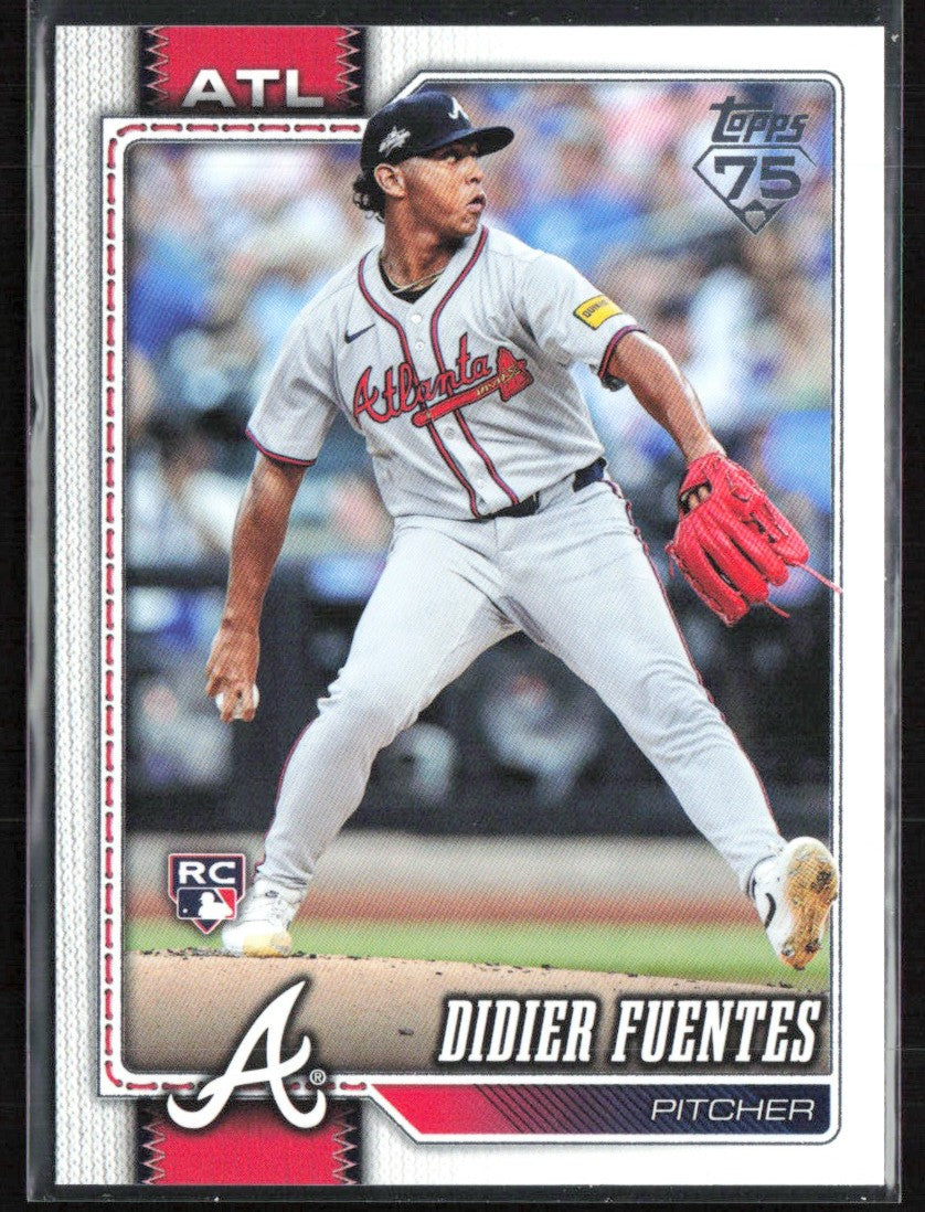 Didier Fuentes 2026 Topps RC #243 Atlanta Braves