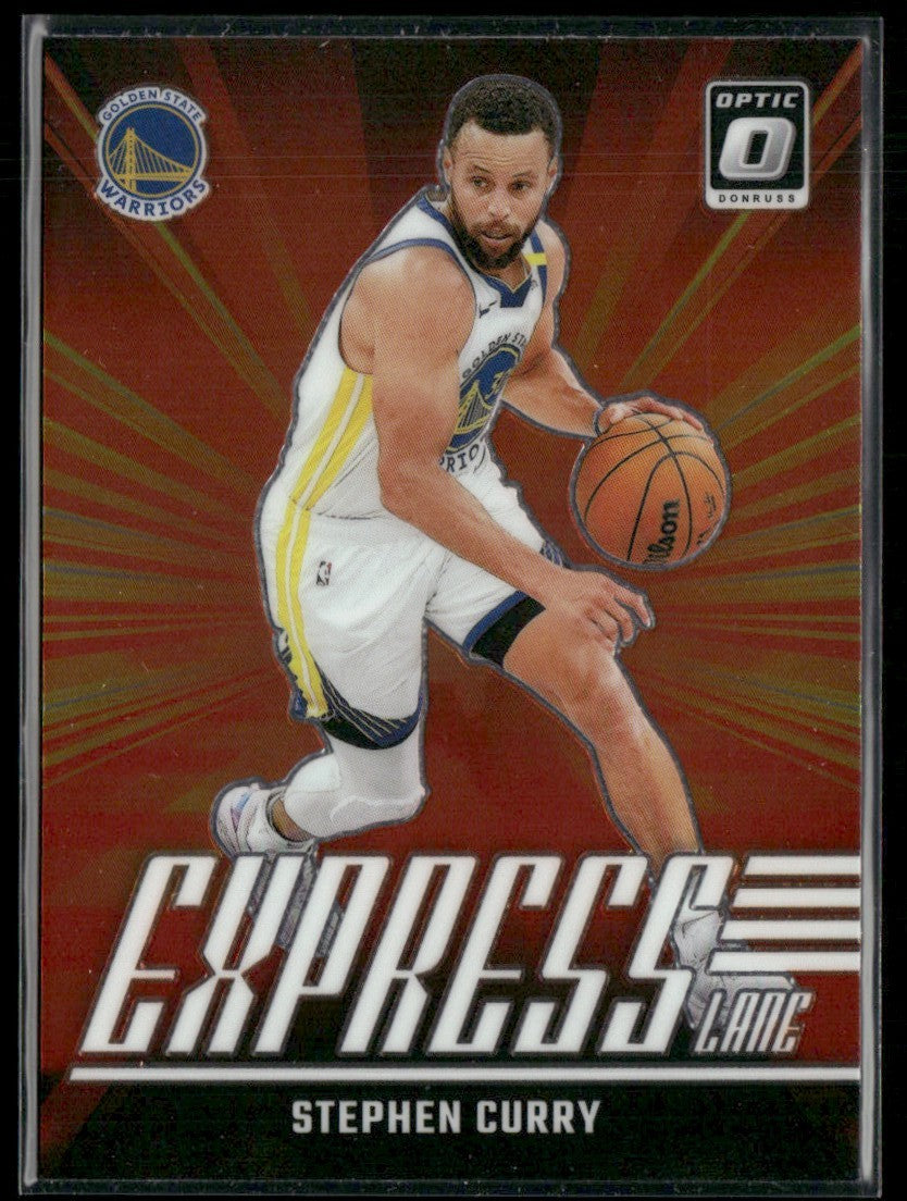 Stephen Curry 2024 Donruss Optic Express Lane #13 Golden State Warriors