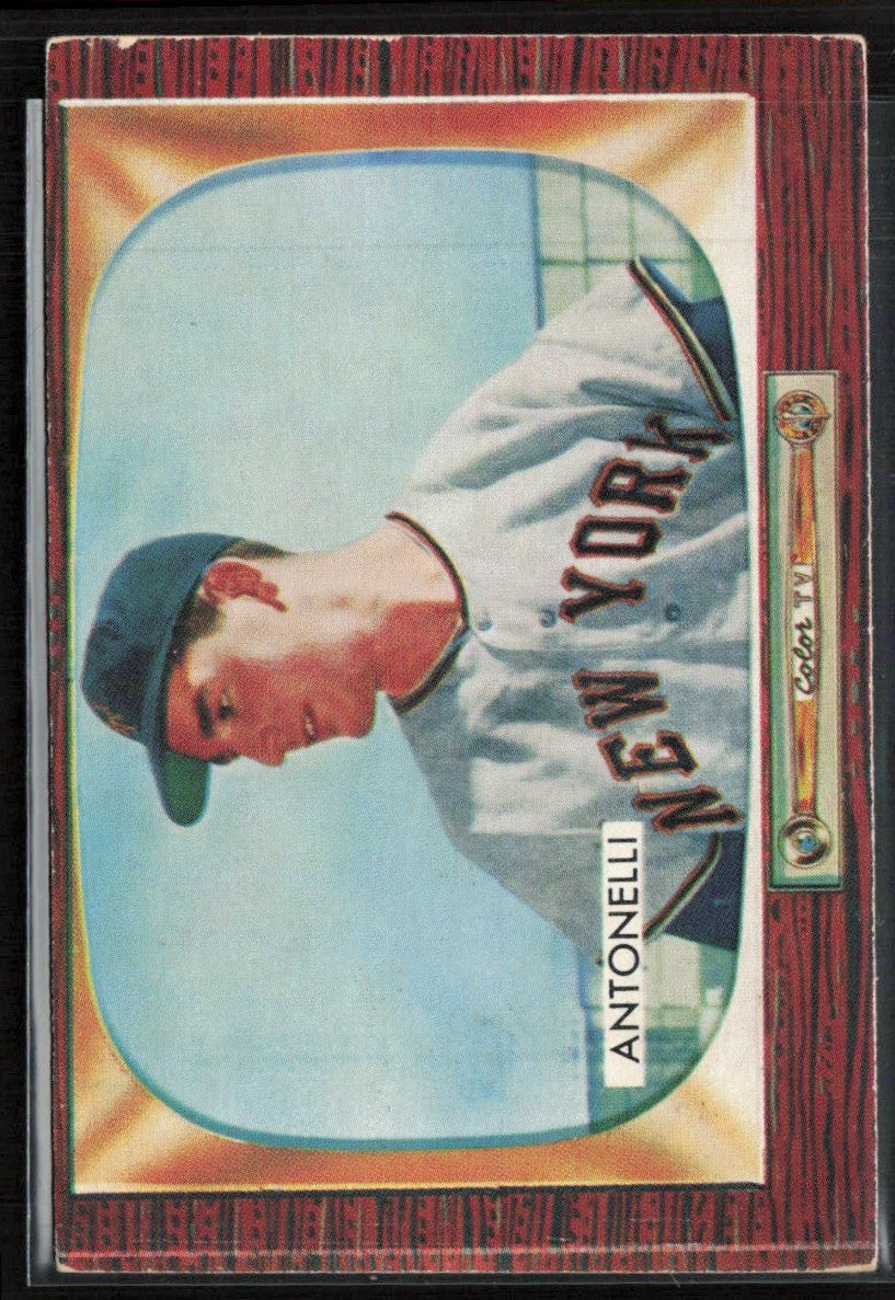 Johnny Antonelli 1955 Bowman #124 New York Giants