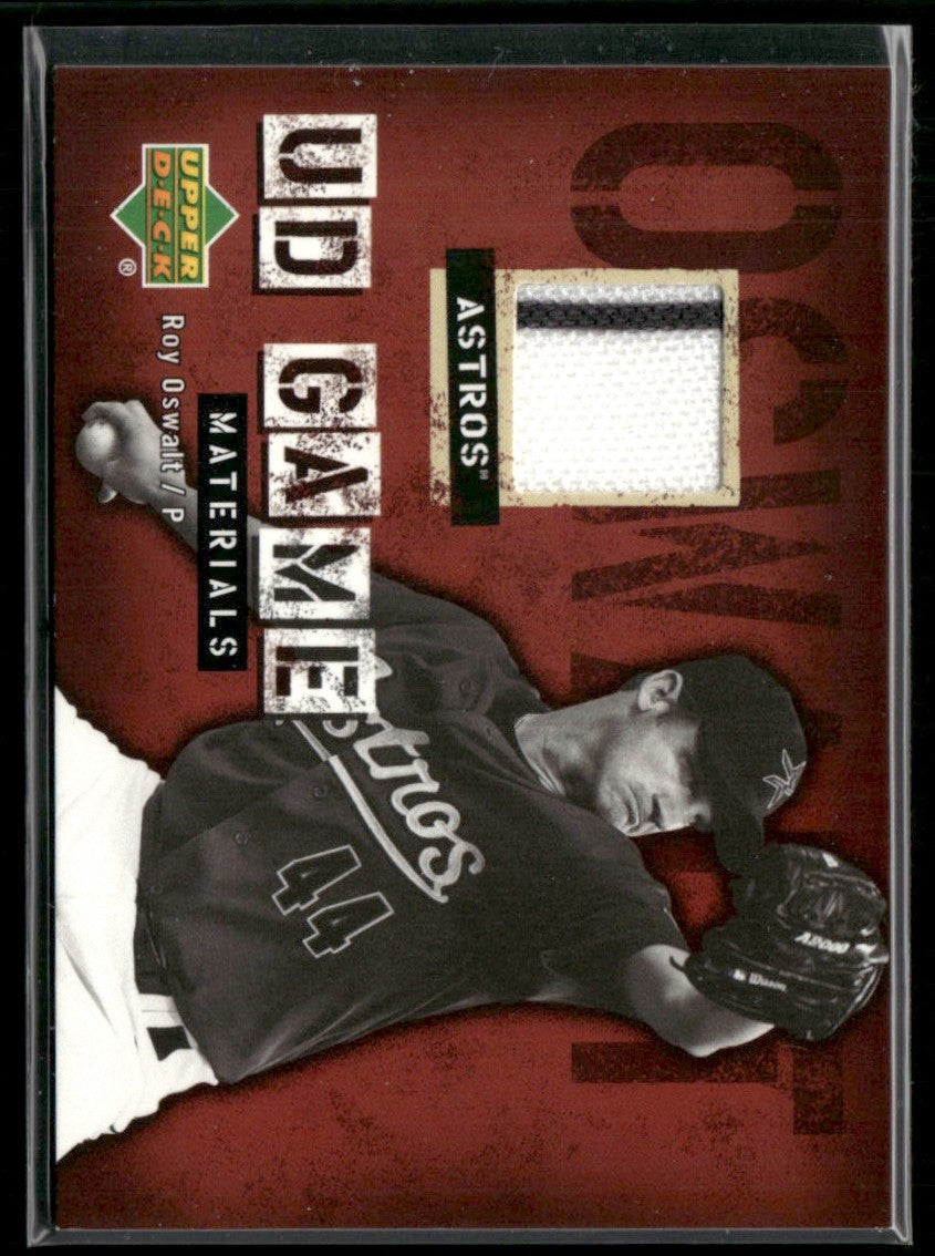 Roy Oswalt 2006 Upper Deck UD Game Materials Jersey #UD-RO Houston Astros