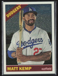 Matt Kemp 2015 Topps Heritage Chrome /999 #THC-75 Los Angeles Dodgers