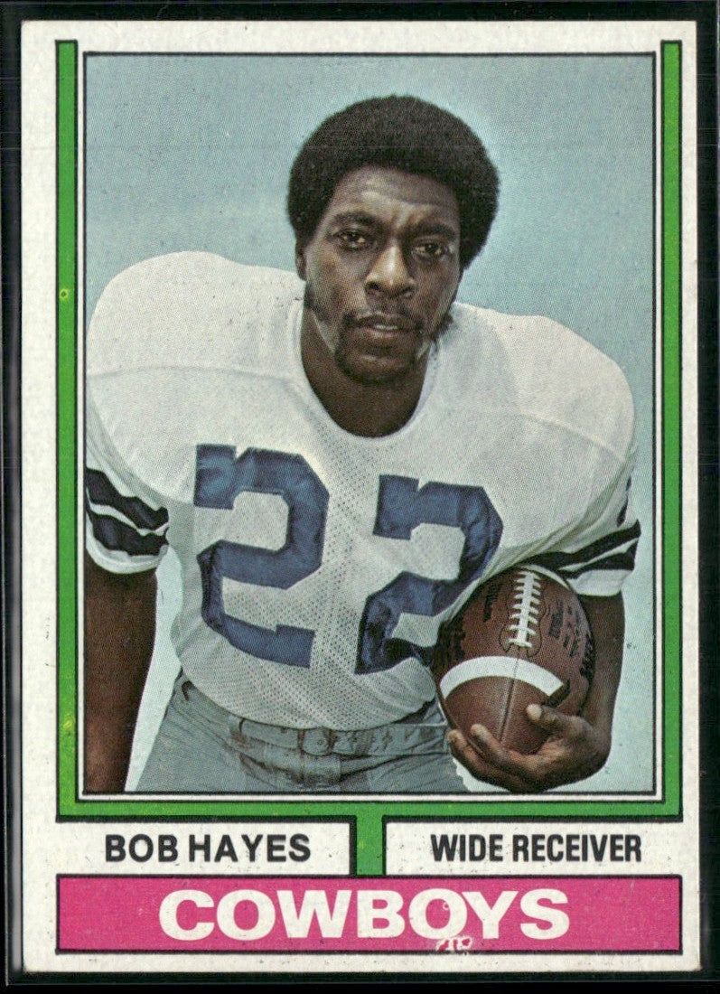 Bob Hayes 1974 Topps #28 Dallas Cowboys