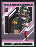 Jayden Daniels 2025 Donruss Elite Spellbound Pink #11 Washington Commanders