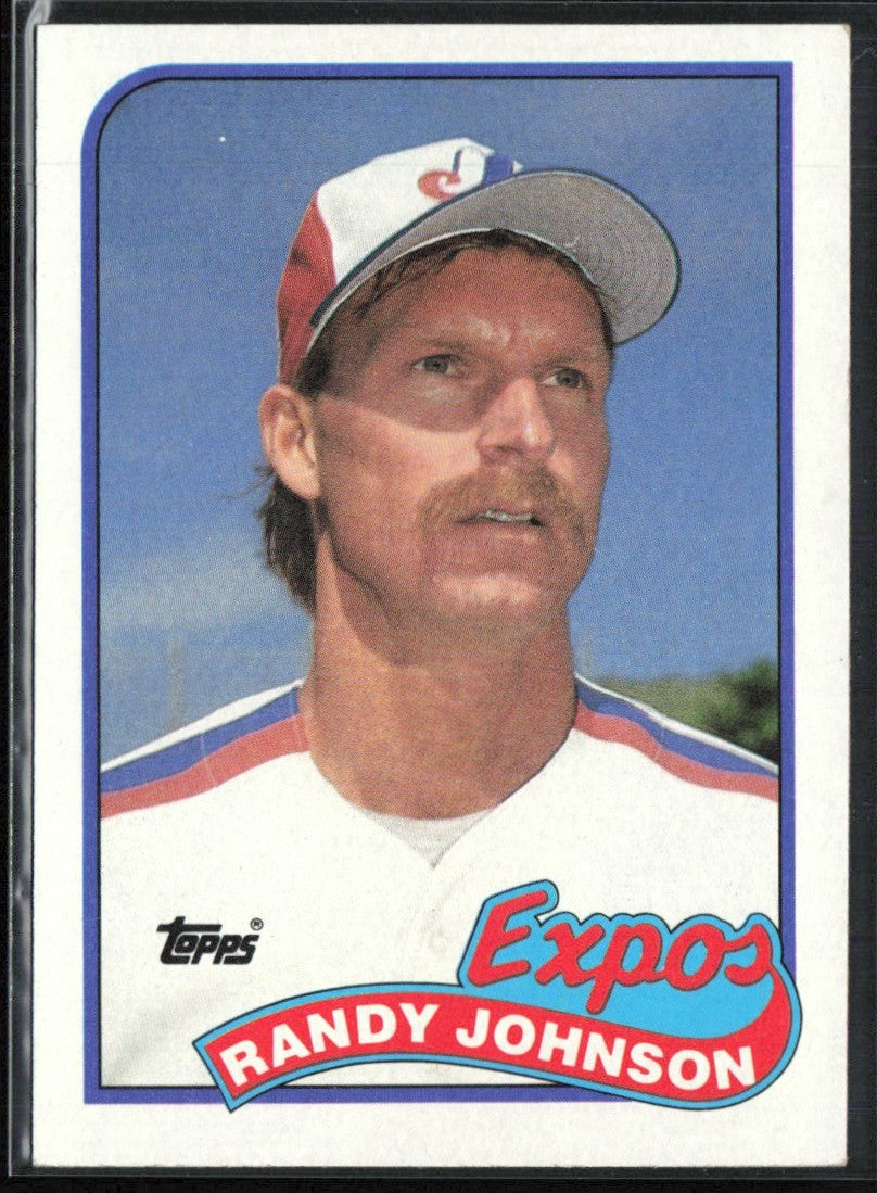 Randy Johnson 1989 Topps RC #647 Montreal Expos