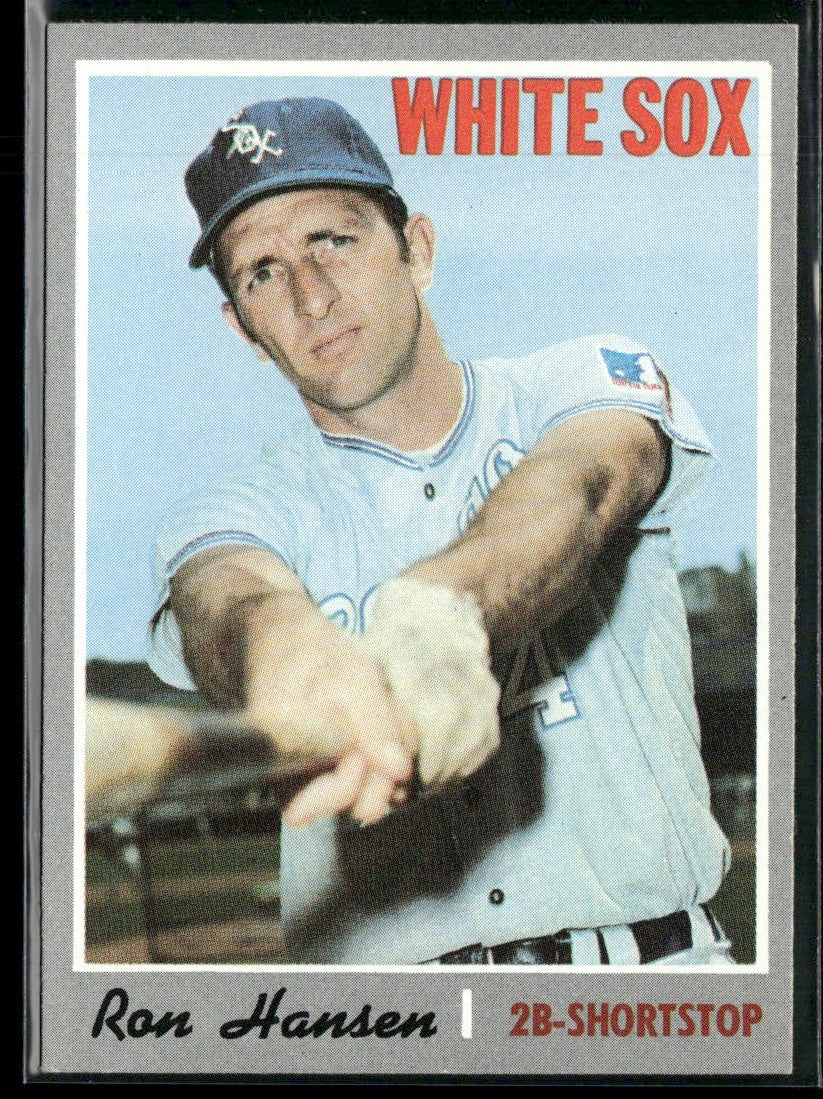 Ron Hansen 1970 Topps #217 Chicago White Sox