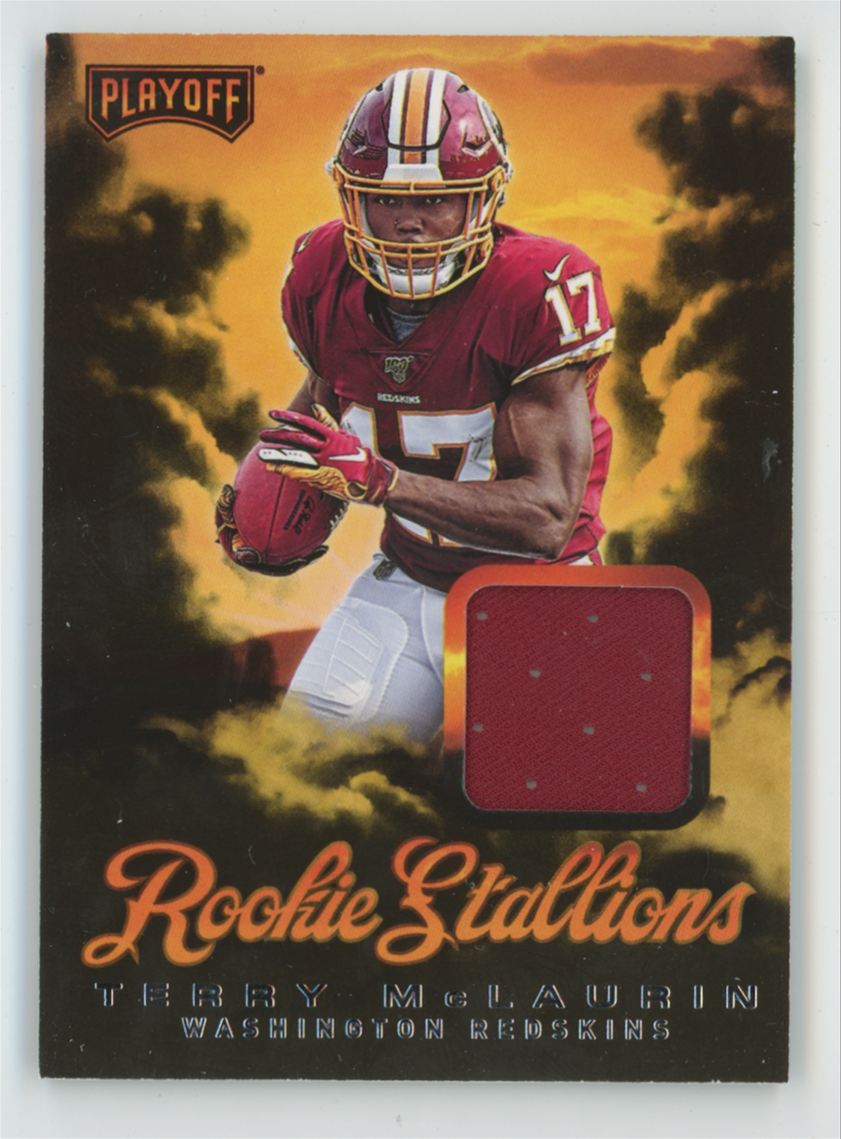 Terry McLaurin 2019 Panini Playoff Rookie Stallions RC Jersey #RS-27