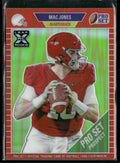 Mac Jones 2021 Pro Set Metal XRC Red Rainbow RC /75 #59 Alabama Crimson Tide