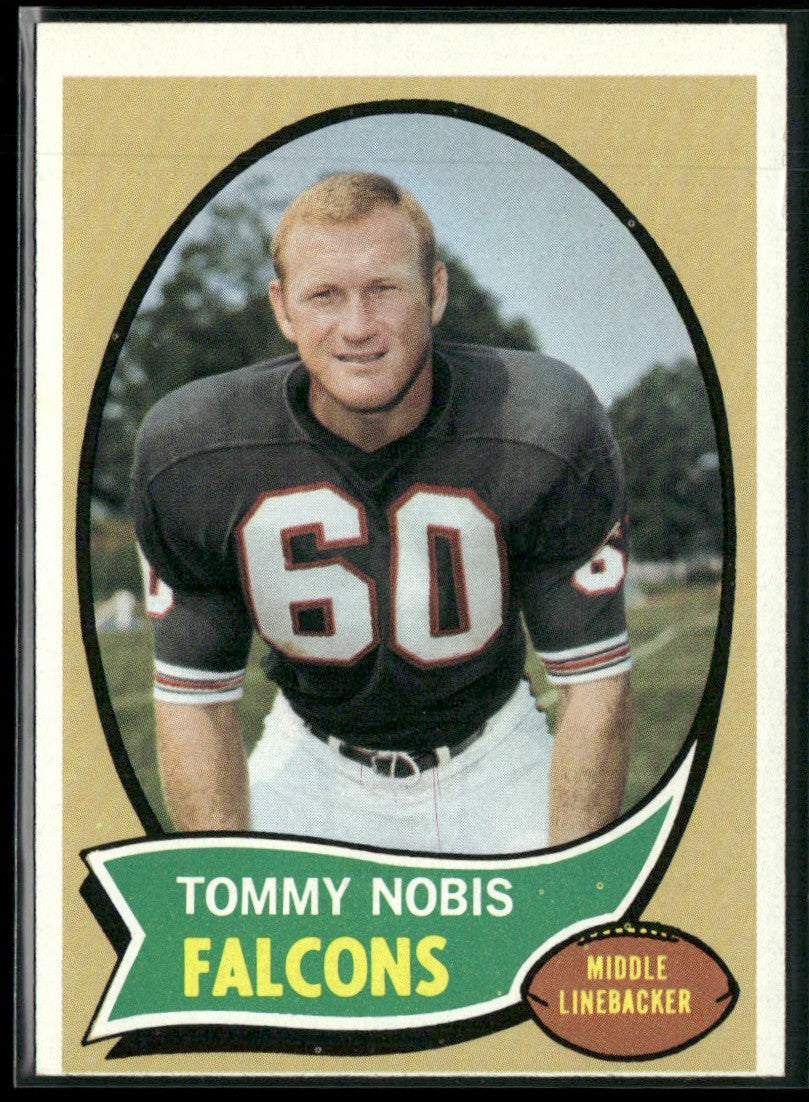 Tommy Nobis 1970 Topps #40 Atlanta Falcons