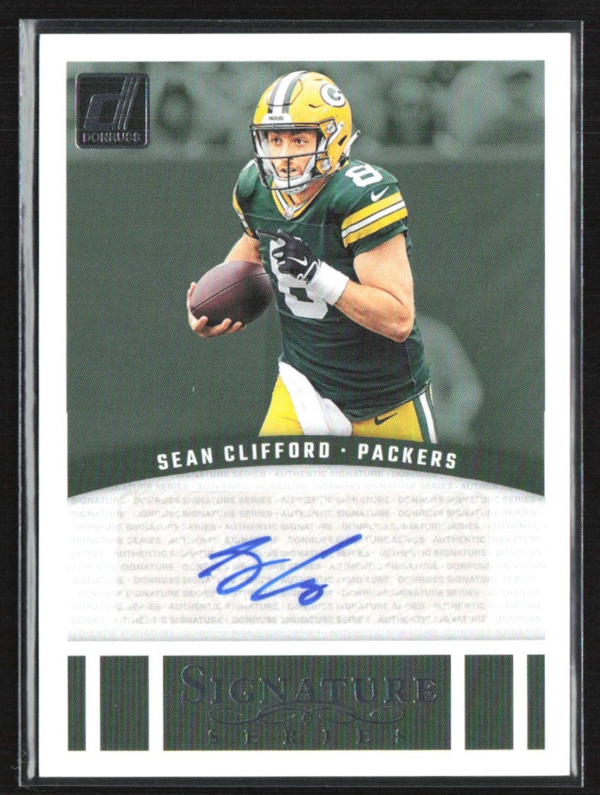 Sean Clifford 2024 Donruss Signature Series AUTO #SSE-SCL Green Bay Packers