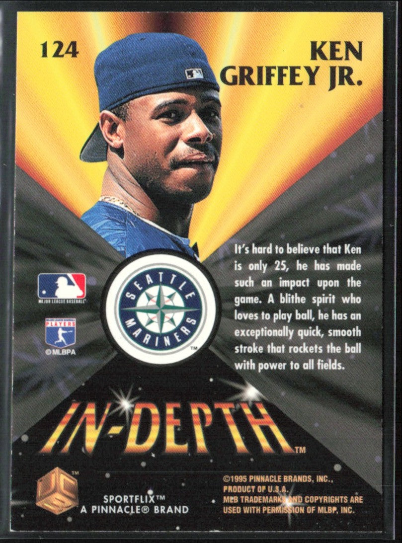 Ken Griffey Jr. 1995 Sportflix UC3 #124 Seattle Mariners