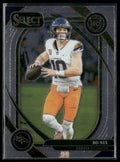 Bo Nix 2024 Panini Select Club RC #221 Denver Broncos