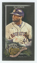 Yordan Alvarez 2022 Topps Allen & Ginter Mini Black #120 Houston Astros