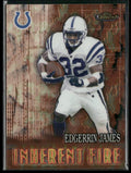 Edgerrin James/Jamal Lewis 2000 Topps Finest Inherent Fire #185