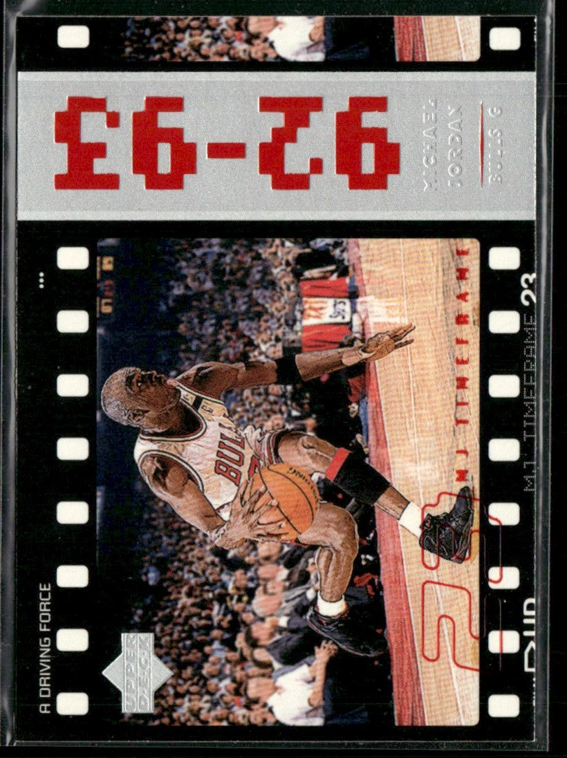Michael Jordan 1998 Upper Deck MJ TimeFrame #67 Chicago Bulls