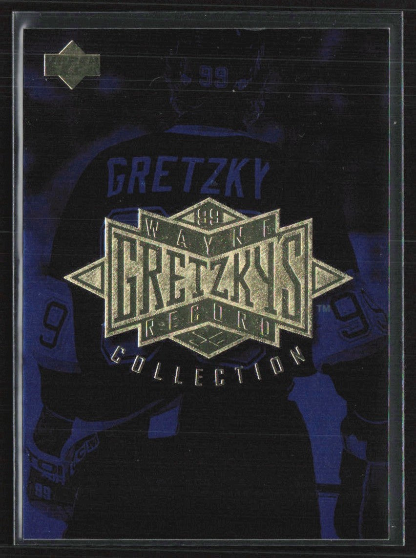 Wayne Gretzky 1995 Upper Deck Wayne Gretzky's Record Collection