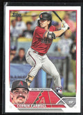 Corbin Carroll 2023 Topps RC #401 Arizona Diamondbacks