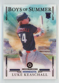 Luke Keaschall 2025 Panini Boys of Summer Red RC /175 #84 Minnesota Twins