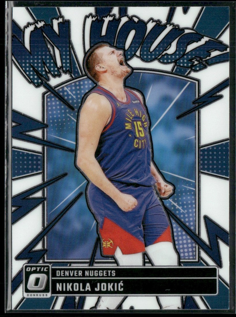 Nikola Jokic 2024 Donruss Optic My House #20 Denver Nuggets