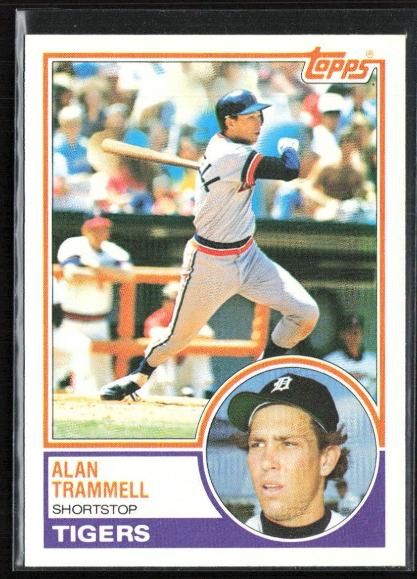 Alan Trammell 1983 Topps #95 Detroit Tigers
