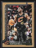 Donovan Mitchell 2025 Topps Gold /2025 #80 Cleveland Cavaliers