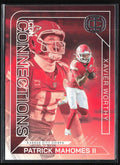 Patrick Mahomes II Xavier Worthy 2025 Panini Icon Collection Connections #IC-2