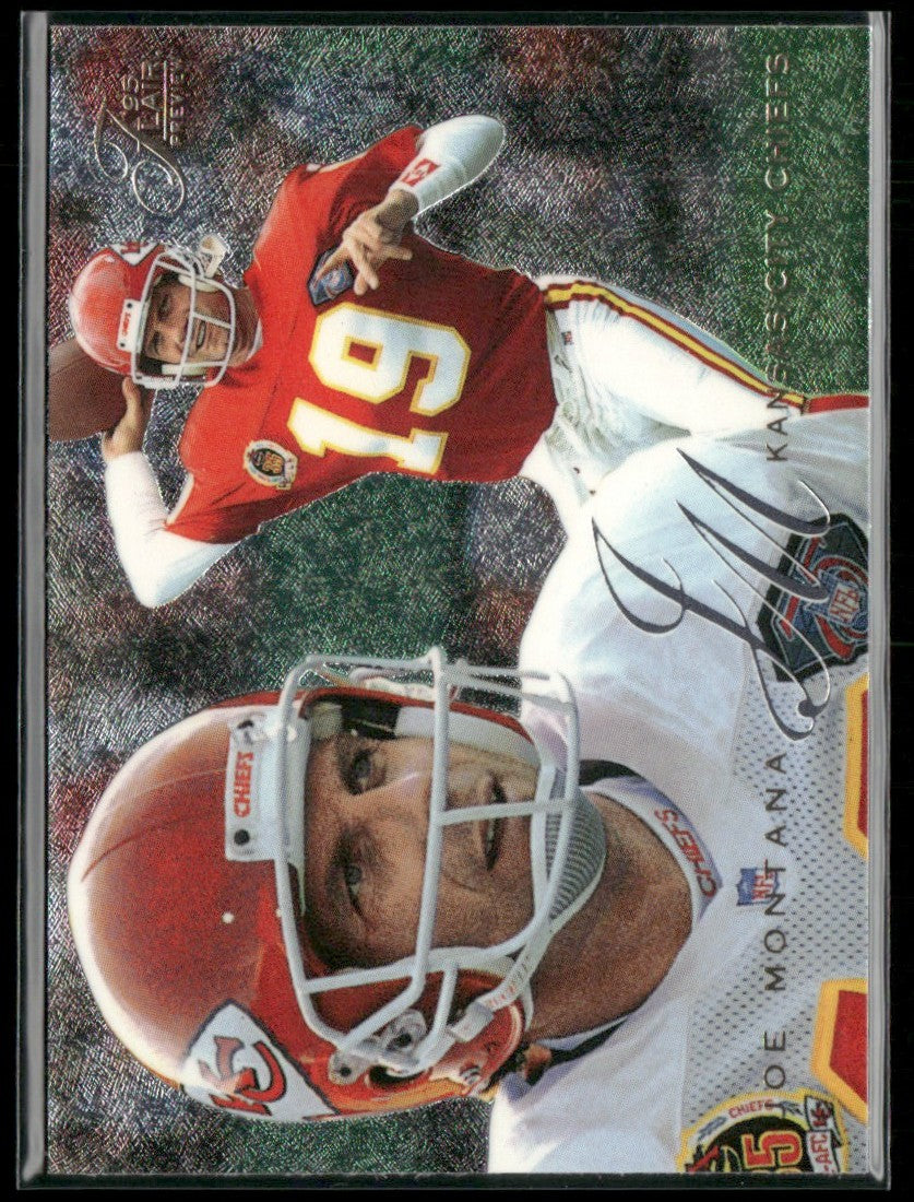 Joe Montana 1995 Flair Preview #15 Kansas City Chiefs