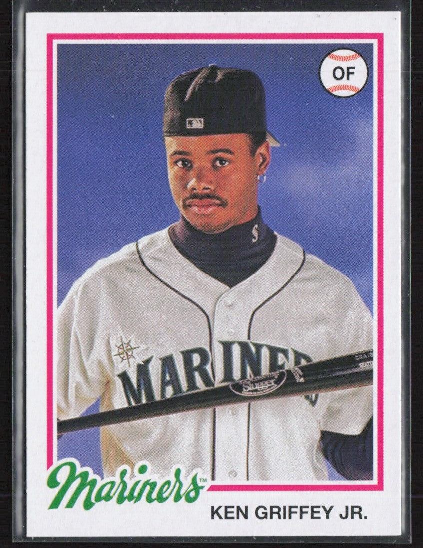 Ken Griffey Jr. 2022 Topps Archives 1978 Design #196 Seattle Mariners
