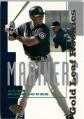 Alex Rodriguez 1995 Leaf Gold Rookies #1 Seattle Mariners
