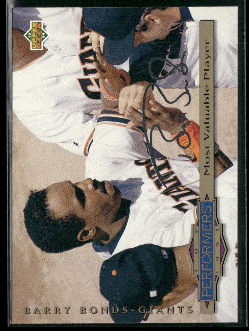 Barry Bonds 1994 Collector's Choice Silver Signature #311 San Francisco Giants