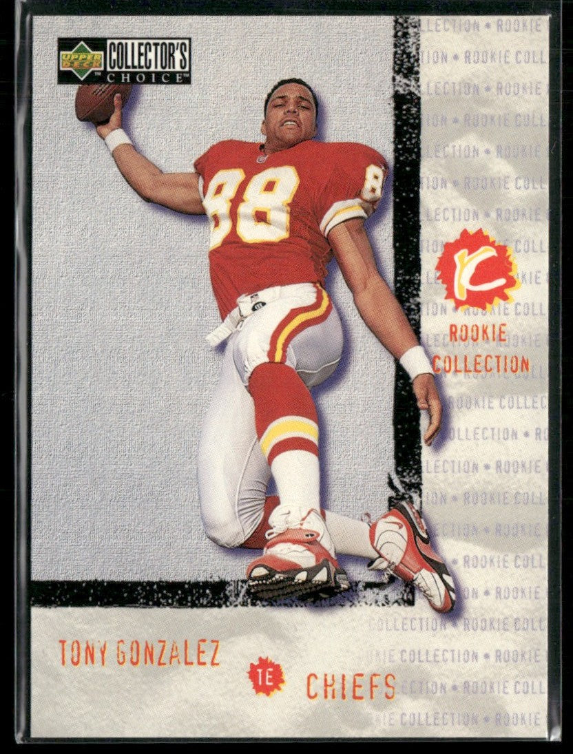 Tony Gonzalez 1997 Upper Deck Collector's Choice Rookie Collection RC #323