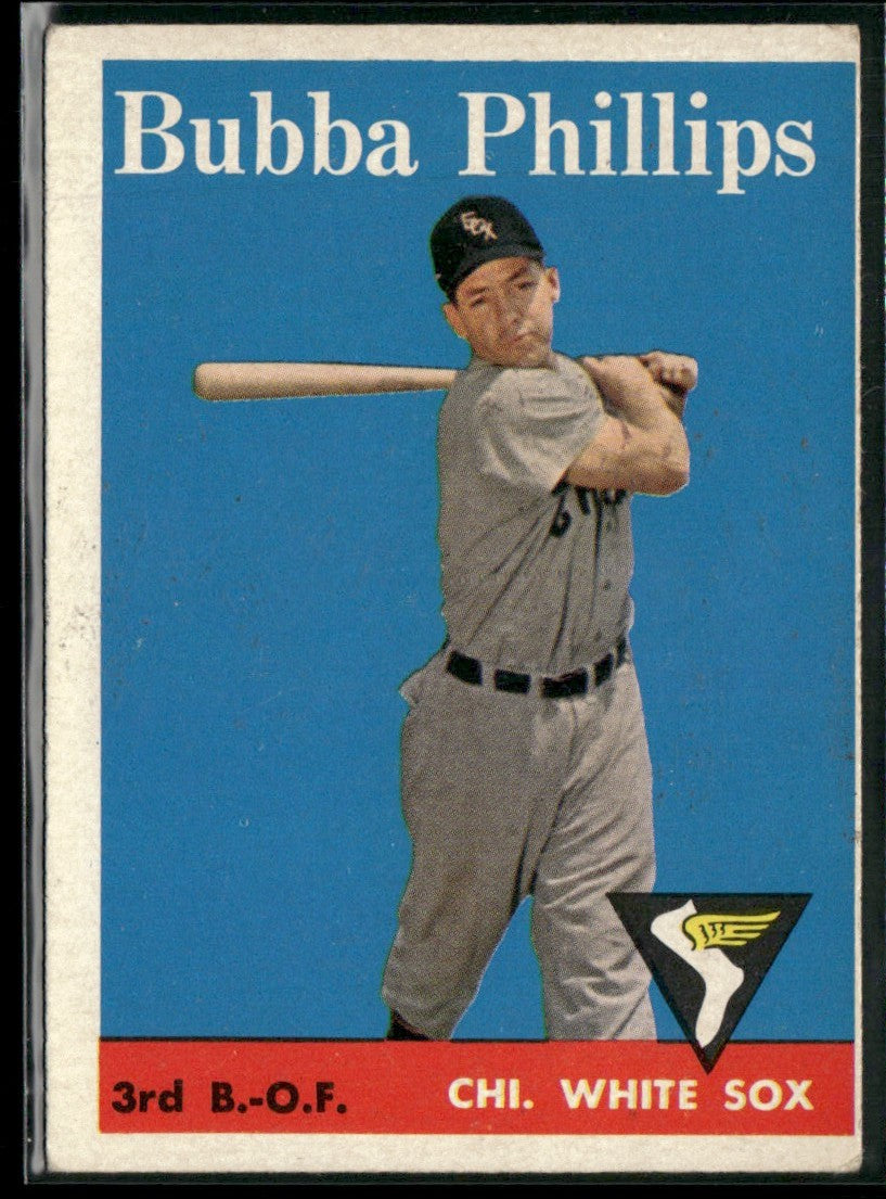 Bubba Phillips 1958 Topps #212 Chicago White Sox
