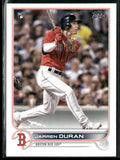 Jarren Duran 2022 Topps RC #187 Boston Red Sox