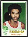 George Trapp 1973 Topps #22 Detroit Pistons