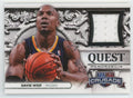 David West 2013 Panini Crusade Quest Memorabilia Jersey #96 Indiana Pacers