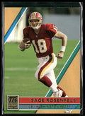 Sage Rosenfels 2001 Topps Reserve RC /999 #119 Washington Redskins