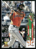 Yordan Alvarez 2020 Topps Holiday RC #HW105 Houston Astros