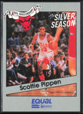Scottie Pippen 1991 Star Equal The Silver Season #12 Chicago Bulls