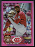 Hunter Greene 2023 Topps Chrome Pink Refractor #40 Cincinnati Reds