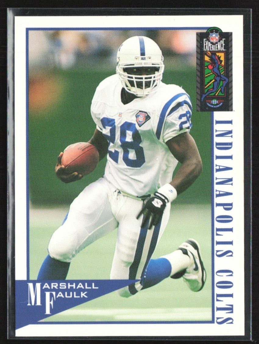 Marshall Faulk 1995 Classic NFL Experience #41 Indianapolis Colts