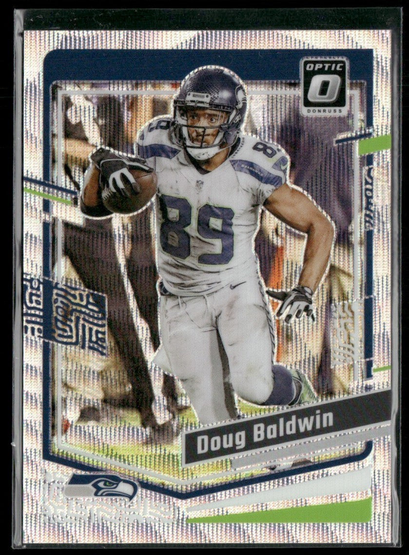 Doug Baldwin 2023 Donruss Optic Wave Prizm /300 #176 Seattle Seahawks